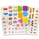 Maths Busy Book for Preschool product image 6 showing printed book details for screen-free reading and learning