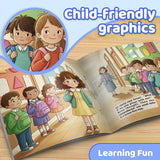 I'm Ready to Make Friends Picture Book for Kids product image 5 showing printed book details for screen-free reading and learning