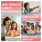 What School Doesn't Teach You for Kids Real-World Learning Book product image 6 showing printed book details for screen-free reading and learning