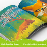 Bilingual Tales: The Lion, the Bear, and the Fox – English & Spanish Storybook