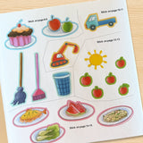 Daily Fun Stickers: Home Sweet Home product image 6 showing printed book details for screen-free reading and learning