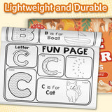 Trace & Color A-Z Letters product image 6 showing printed book details for screen-free reading and learning