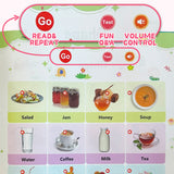 My First Words Interactive Sound Book product image 6 showing printed book details for screen-free reading and learning