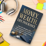 Money Wealth Life Insurance Finance Guide product image 10 showing printed book details for screen-free reading and learning