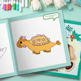Connect the Dots and Coloring Practice Book for Kids product image 5 showing printed book details for screen-free reading and learning