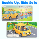 Fun Science Flip Book Family Car Interactive Picture Book for Kids product image 6 showing printed book details for screen-free reading and learning