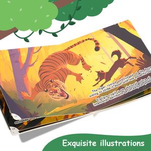Paired Mounting-Bilingual Tales: The Tiger and the Hound – English & Spanish Storybook