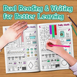 Kids math activity book for early number sense and visual learning