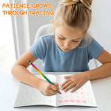 Pencil Control Workbook: Pre-Writing Lines for Kids product image 6 showing printed book details for screen-free reading and learning