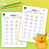 Addition Within 1000 Math Workbook product image 6 showing printed book details for screen-free reading and learning