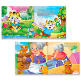 Selected Fairy Tales 5-Book Set: Swan, Thumbelina, Bunny, Riding Hood, and Kitten product image 6 showing printed book details for screen-free reading and learning