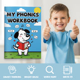 Children's phonics and math activity book for preschool and kindergarten