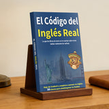 El Codigo del Ingles Real Spanish English Fluency Guide product image 5 showing printed book details for screen-free reading and learning