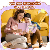 Little Thinkers: Who's Coming? product image 6 showing printed book details for screen-free reading and learning