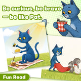 Pat the Cat 12-Book Early Reader Set for Beginner Phonics product image 6 showing printed book details for screen-free reading and learning