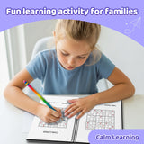 Sudoku Puzzle Workbook: Colorful 4-Level Brain Games product image 10 showing printed book details for screen-free reading and learning