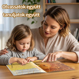 Ages 4-8 Hungarian-English story reader for screen-free fable time