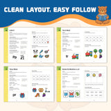 101 Fun Phonics Lessons Learn to Read Activity Book for Kids product image 6 showing printed book details for screen-free reading and learning