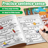My Comprehension Book: Sentence Questions product image 6 showing printed book details for screen-free reading and learning