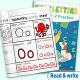 First Letters workbook for early alphabet learning
