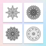 Mindful creativity coloring book for adults