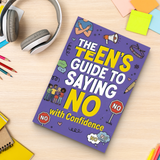 Teen Guide to Saying No with Confidence product image 10 showing printed book details for screen-free reading and learning