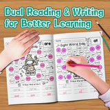 Kids early literacy practice book for word recognition and fine motor skills