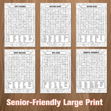 Big 2026 Book of Word Search for Adults product image 6 showing printed book details for screen-free reading and learning