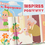 Kindness Is My Superpower Picture Book for Kids product image 5 showing printed book details for screen-free reading and learning