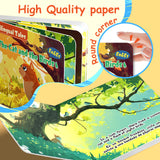 High-quality paper detail from The Cat and the Birds storybook