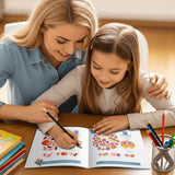 Math Logic Challenge Book for Kids product image 6 showing printed book details for screen-free reading and learning