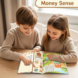 Penny's No-Borrow Challenge Money Skills Book for Kids product image 6 showing printed book details for screen-free reading and learning