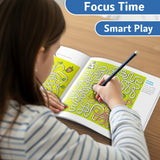 Space Maze Adventure: Expert Outer Space Paths product image 6 showing printed book details for screen-free reading and learning