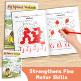 My Alphabet Workbook for independent ABC learning