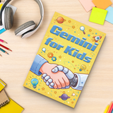 Gemini for Kids AI Learning Guide product image 10 showing printed book details for screen-free reading and learning