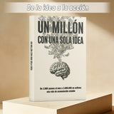 Un Millon con Una Sola Idea Spanish Wealth Mindset Book product image 6 showing printed book details for screen-free reading and learning