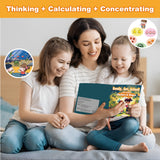 Ready, Set, School: Numbers and Shapes II product image 6 showing printed book details for screen-free reading and learning