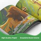 The Stag at the Pool English-Spanish Fable Book product image 6 showing printed book details for screen-free reading and learning
