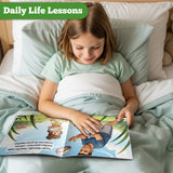 Learn to Love My Dad Picture Book for Kids product image 6 showing printed book details for screen-free reading and learning
