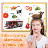 ABC Early Learning Book for Kids product image 6 showing printed book details for screen-free reading and learning