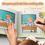 Find the Difference Puzzle Book for Kids product image 6 showing printed book details for screen-free reading and learning