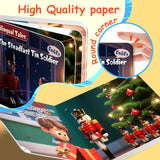 High-quality paper detail from The Steadfast Tin Soldier book