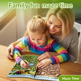 The Great Maze Quest Maze Activity Book for Kids product image 6 showing printed book details for screen-free reading and learning