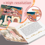 The Wolf and the Seven Little Goats Classic Fairy Tale Picture Book for Kids, Grimm’s Fairy Tales Storybook, Bedtime Reading Book for Early Readers and Gift Giving