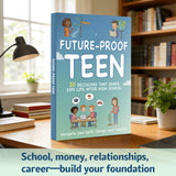 Future-Proof Teen Life Planning Book product image 5 showing printed book details for screen-free reading and learning