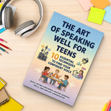 Art of Speaking Well for Teens product image 10 showing printed book details for screen-free reading and learning