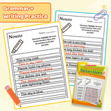 Sentence Detectives Nouns Workbook product image 6 showing printed book details for screen-free reading and learning