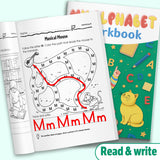 My Alphabet read and write workbook for early phonics