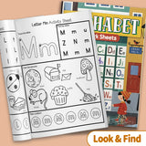 Pre-K alphabet worksheets for early literacy