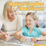 Find and Color: Picture Search and Number Matching product image 6 showing printed book details for screen-free reading and learning